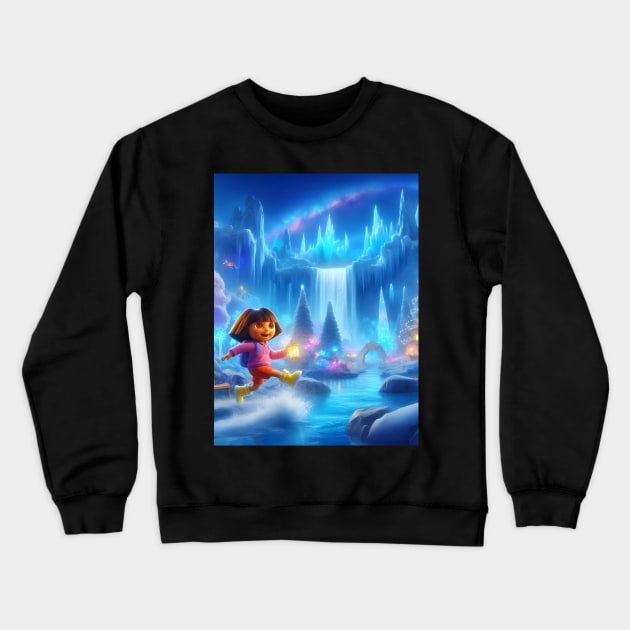 Kids Fashion: Explore the Magic of Cartoons and Enchanting Styles for Children Crewneck Sweatshirt by insaneLEDP